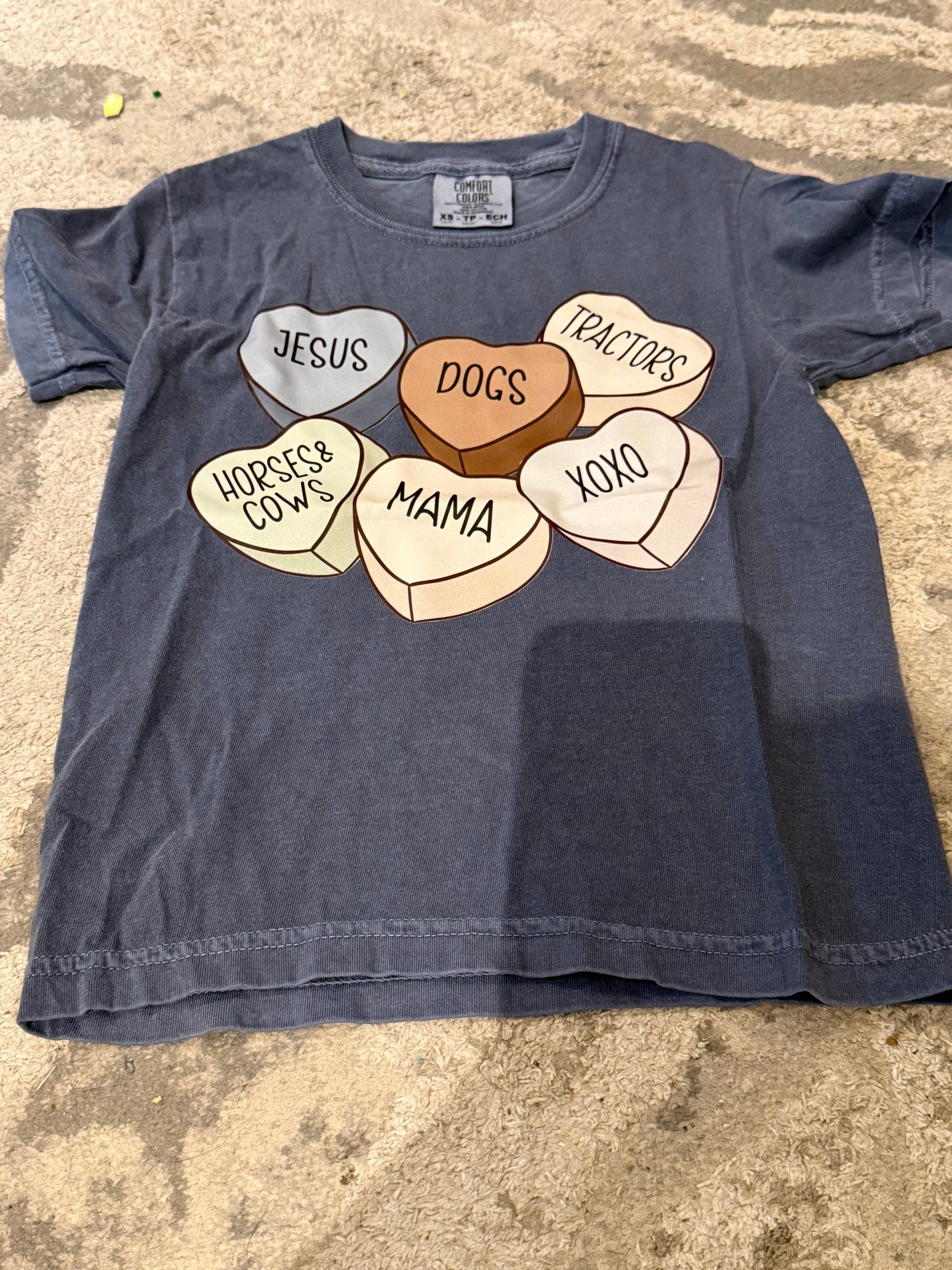 Jesus Candy Heart Tee