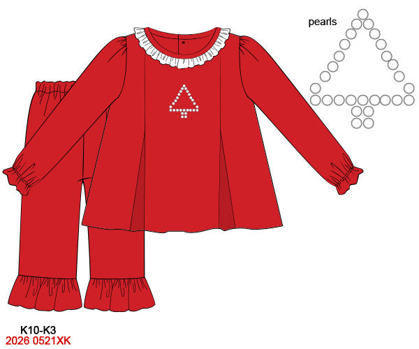 Pearl Tree Pant Set