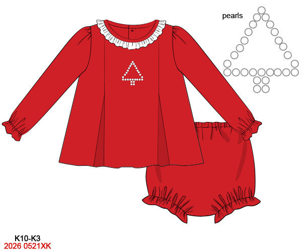 Pearl Tree Diaper Set