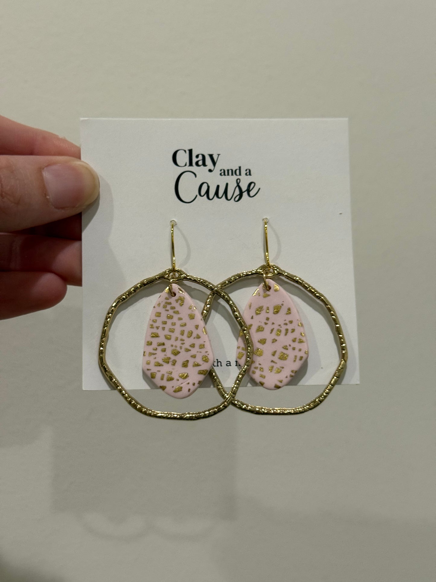 Polymer Clay Drop Earrings