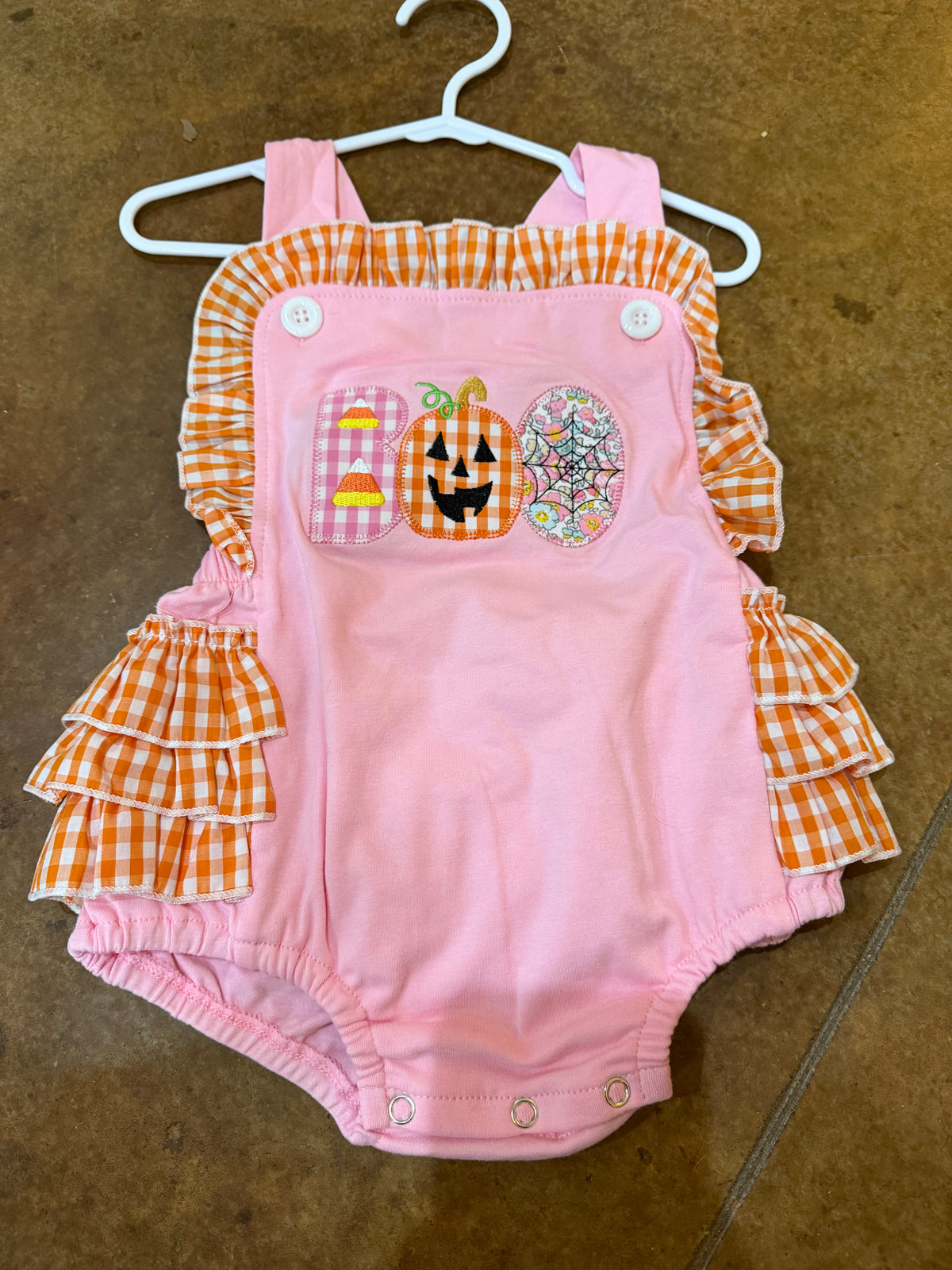 Boo Ruffle Sunsuit