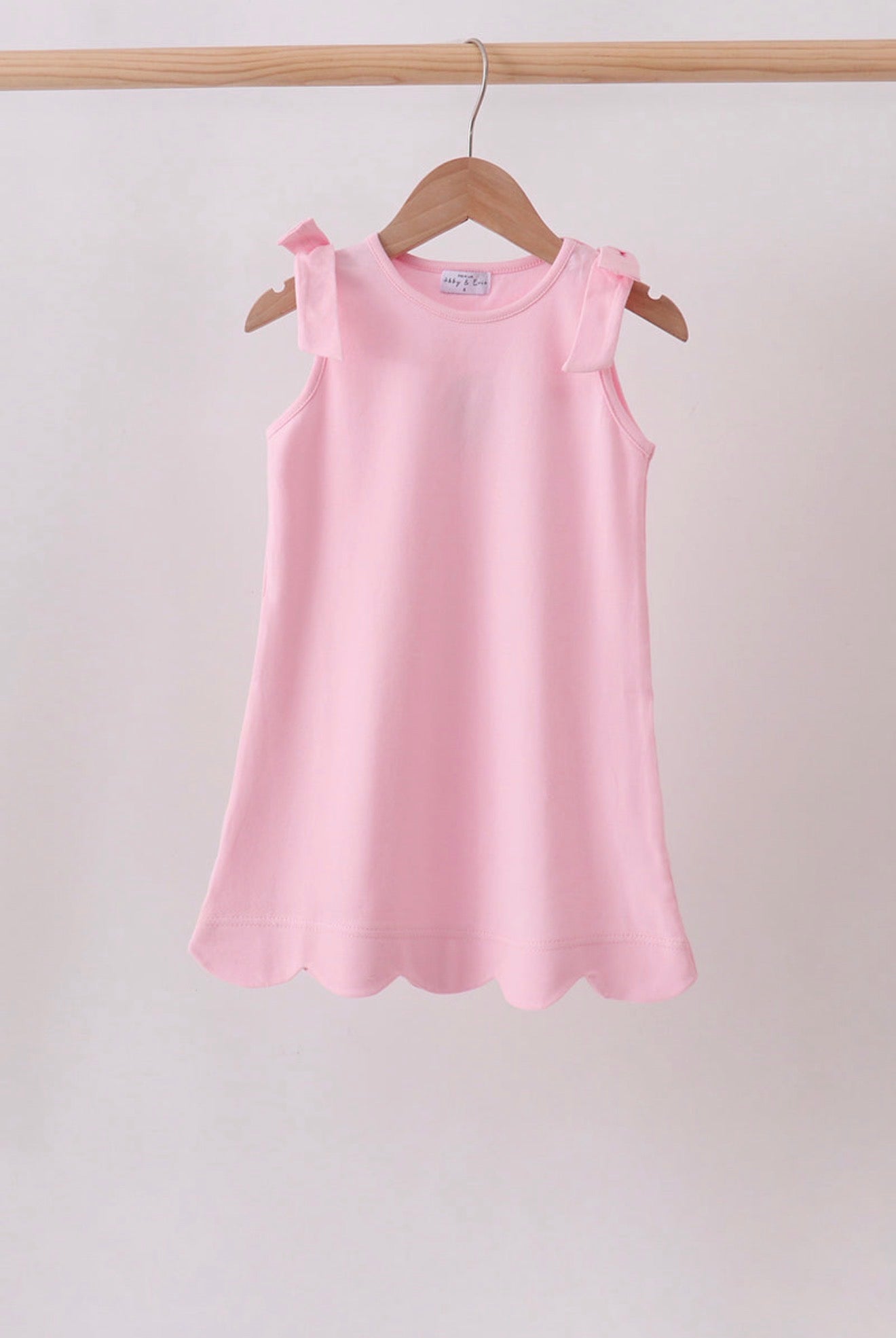 Scalloped Bow Dress
