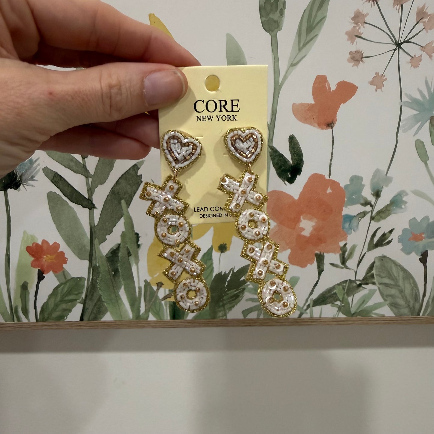 Small XOXO Earrings