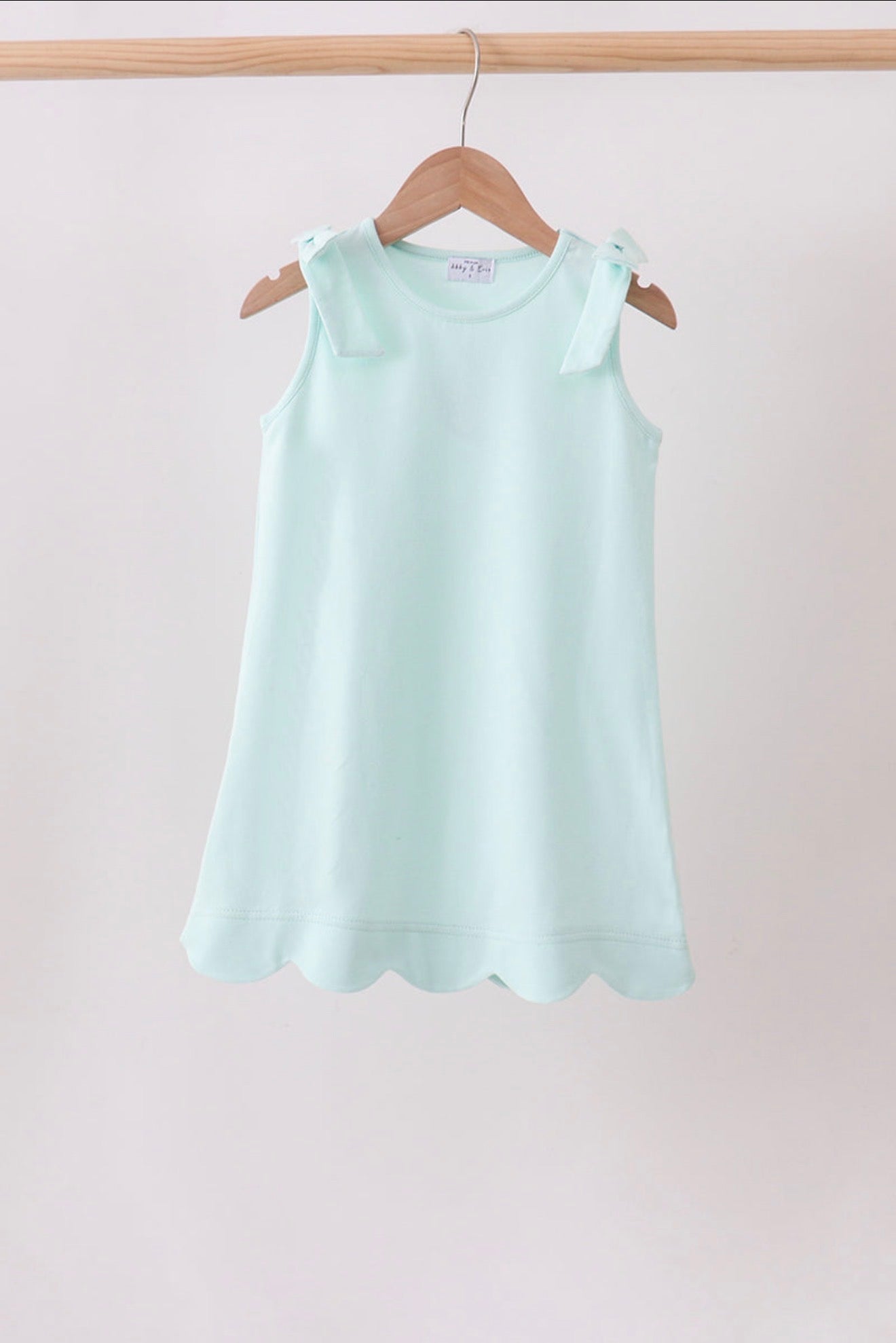 Scalloped Bow Dress