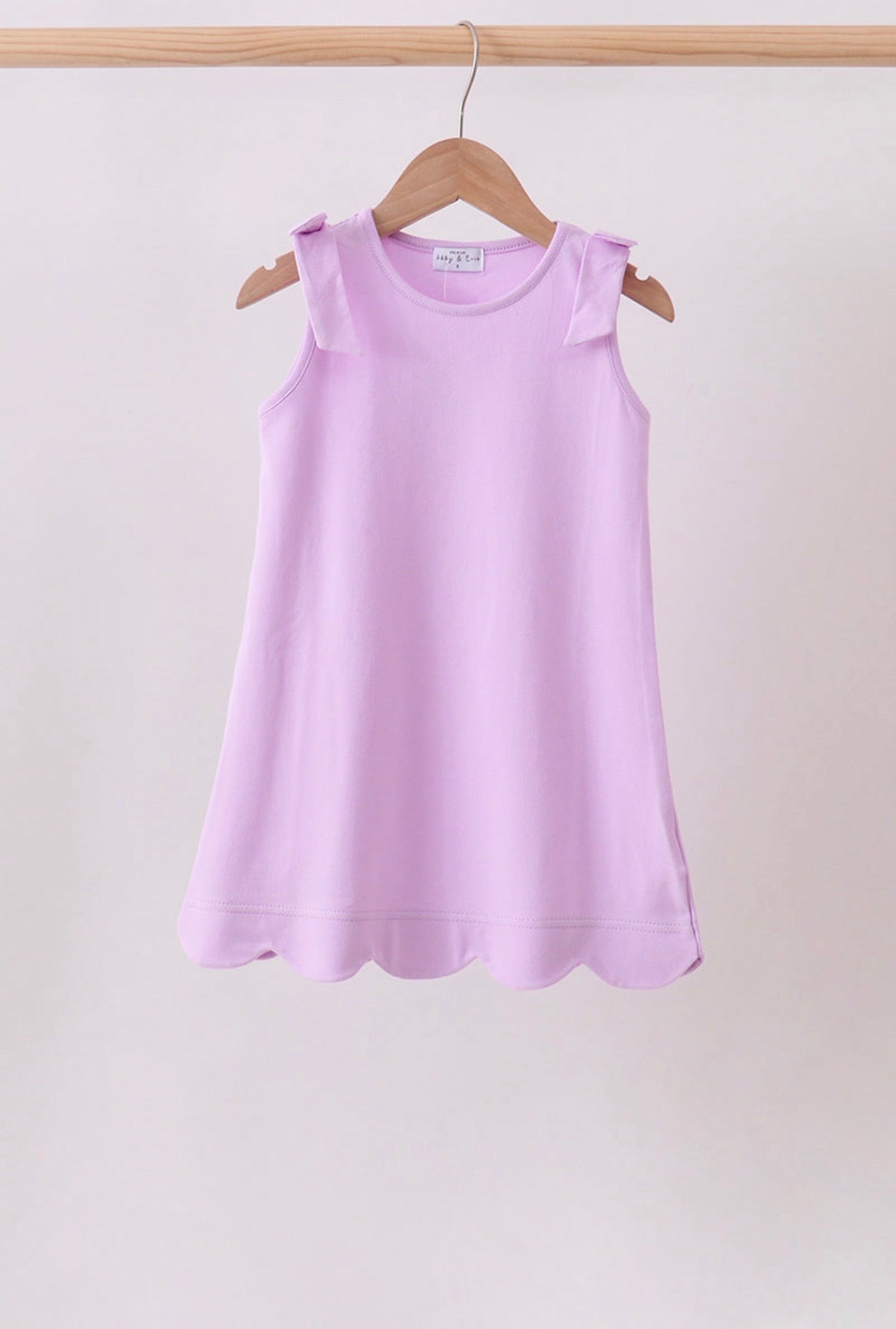 Scalloped Bow Dress