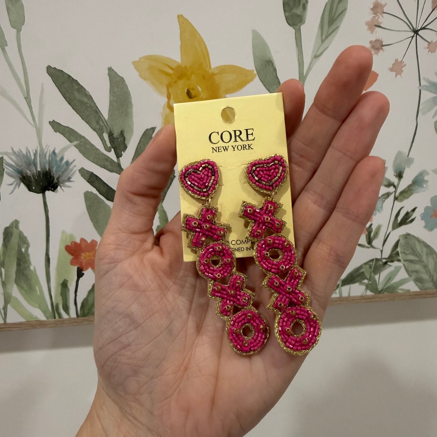 Small XOXO Earrings