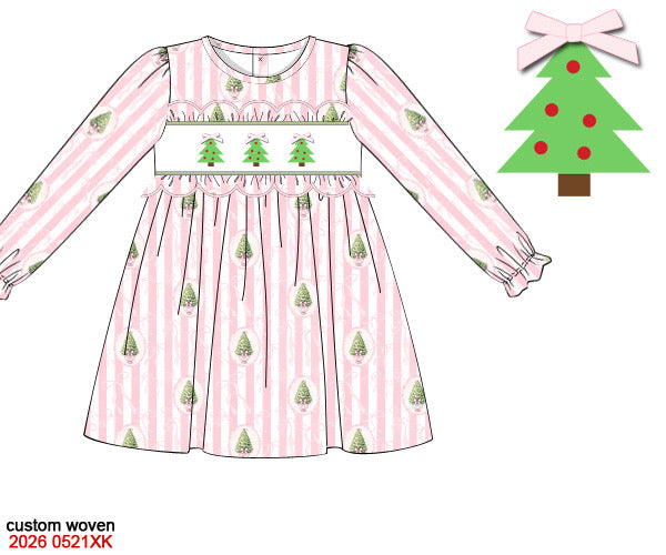 Grandmillenial Christmas Dress