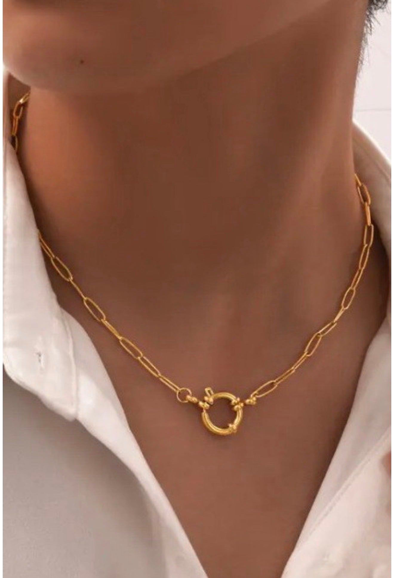 Tarnish Free Clasp Necklace