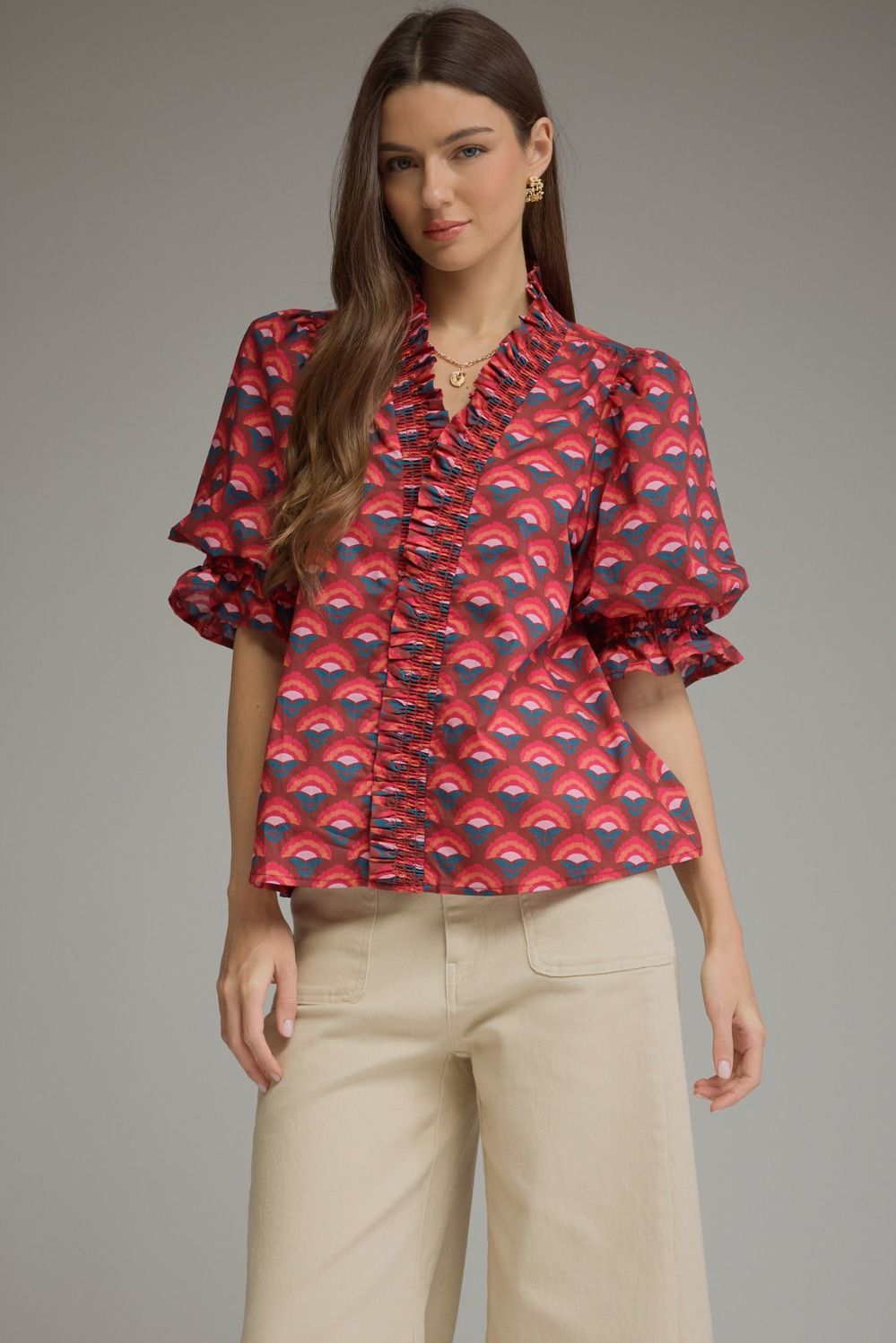 Analiese Patterned Top