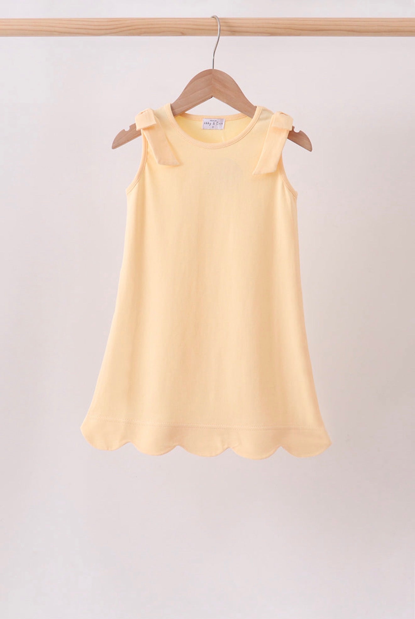 Scalloped Bow Dress