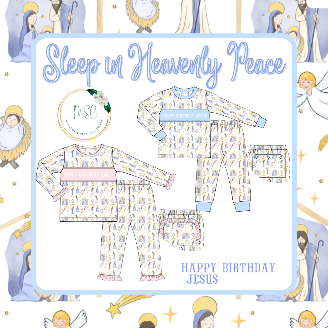 Happy Birthday, Jesus Pajamas
