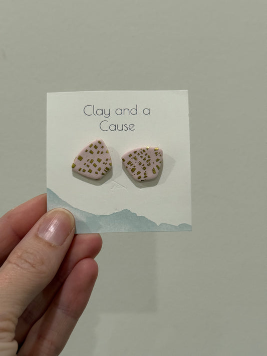Polymer Clay Stud Earrings